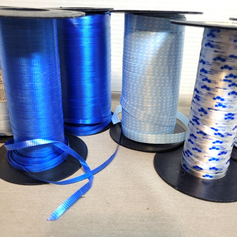 Curling Ribbon Bundle- Blue - Picture 3 of 4